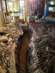 basement sewer repair
